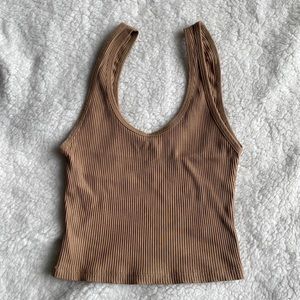 Tan tank top